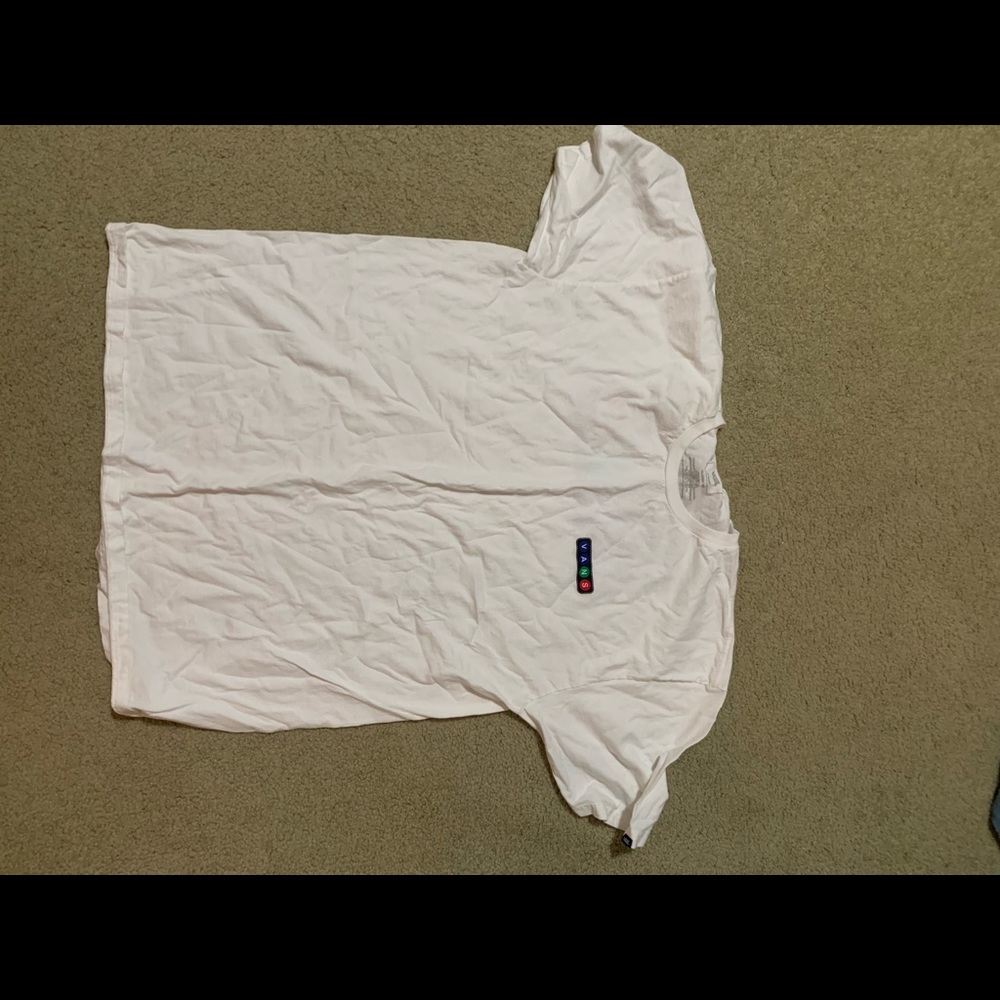 white vans tshirt
